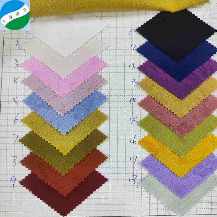 New arrival polyester bubble jacquard fabric for women clothing RS-250808-7