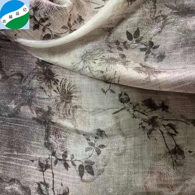 Vải in polyester bóng chất lượng tốt, giá chiết khấu, may sẵn cho quần áo mùa hè R-251009-2