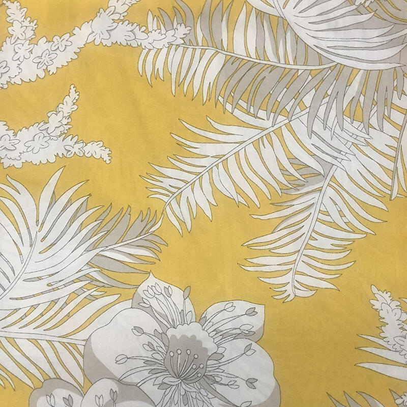 China ready made 50D satin chiffon print fabric for garment R-241014-99