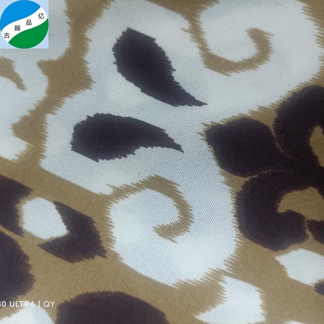 Vải in polyester cey giảm giá cho đơn hàng tươi, dùng cho trang phục mùa hè G-181