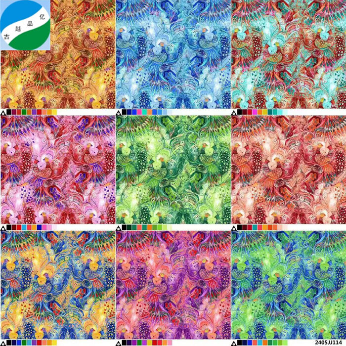 Good quantity discounted fresh order polyester print fabric for appear G-031