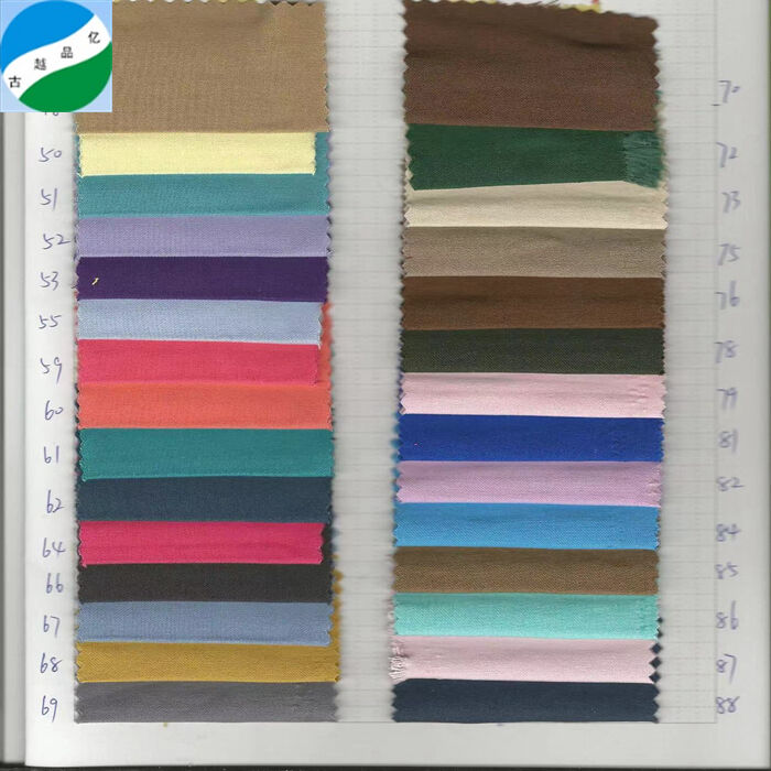 Good quality ready made woven 13s nylon cotton plain dyed fabric RS-241211-12