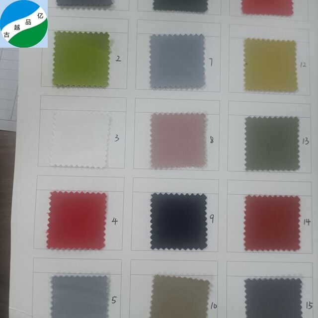 Vysoká kvalita 100% polyesterová látky na kalhoty rovnoměrně barvená pro oděvní kalhoty RS-250505-11