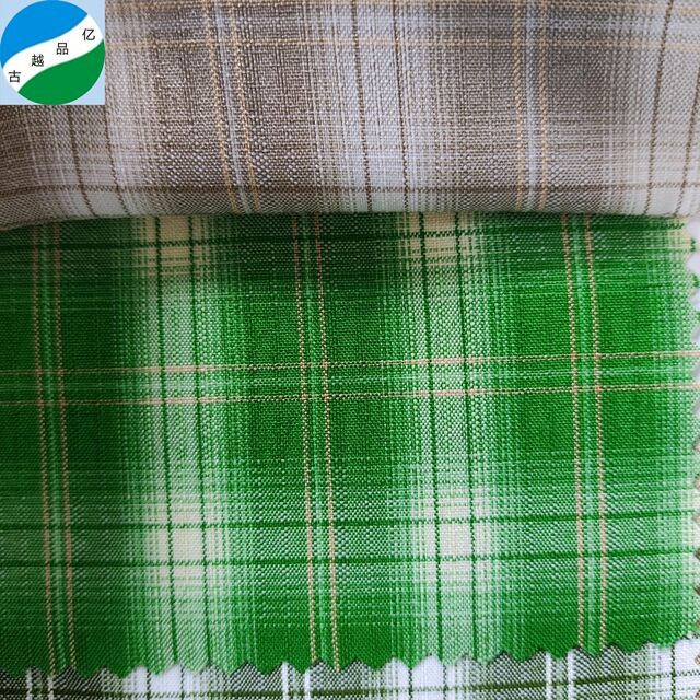 Fabric s kvalitním prodejem TR vavřínově nabarvený černobílý šachový vzor pro oděvní oblek RS-250505-3