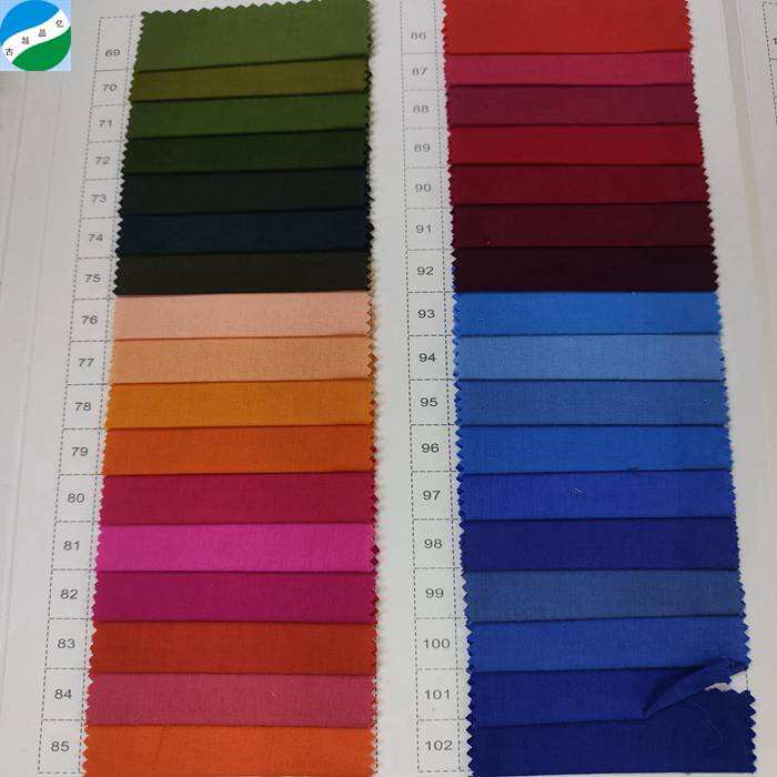 Oblíbené materiály pro košile z bavlny, rovnoměrně barvená tkanina pro oděvy RS-250524-8
