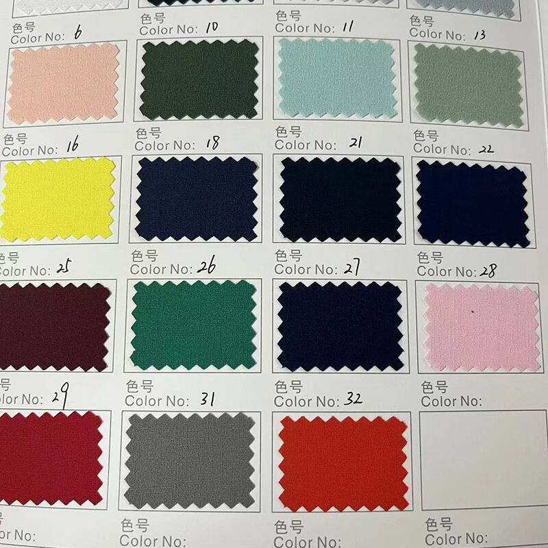 A grade ready made 15023 polyester plain dyed fabric R-241023-161