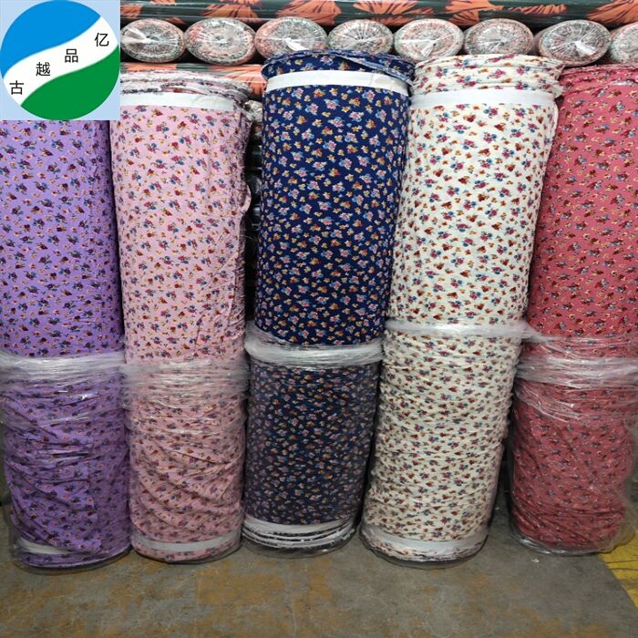 China textile discounted fresh order polyester check print fabric G-100