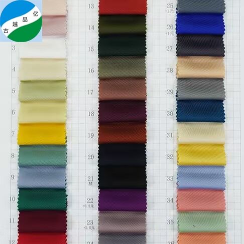 China textile discounted fresh order polyester satin dyed fabric G-068