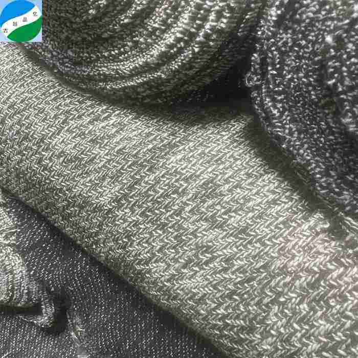 A grade quality polyester yarn dyed tweed fabric for garment R-250623-5