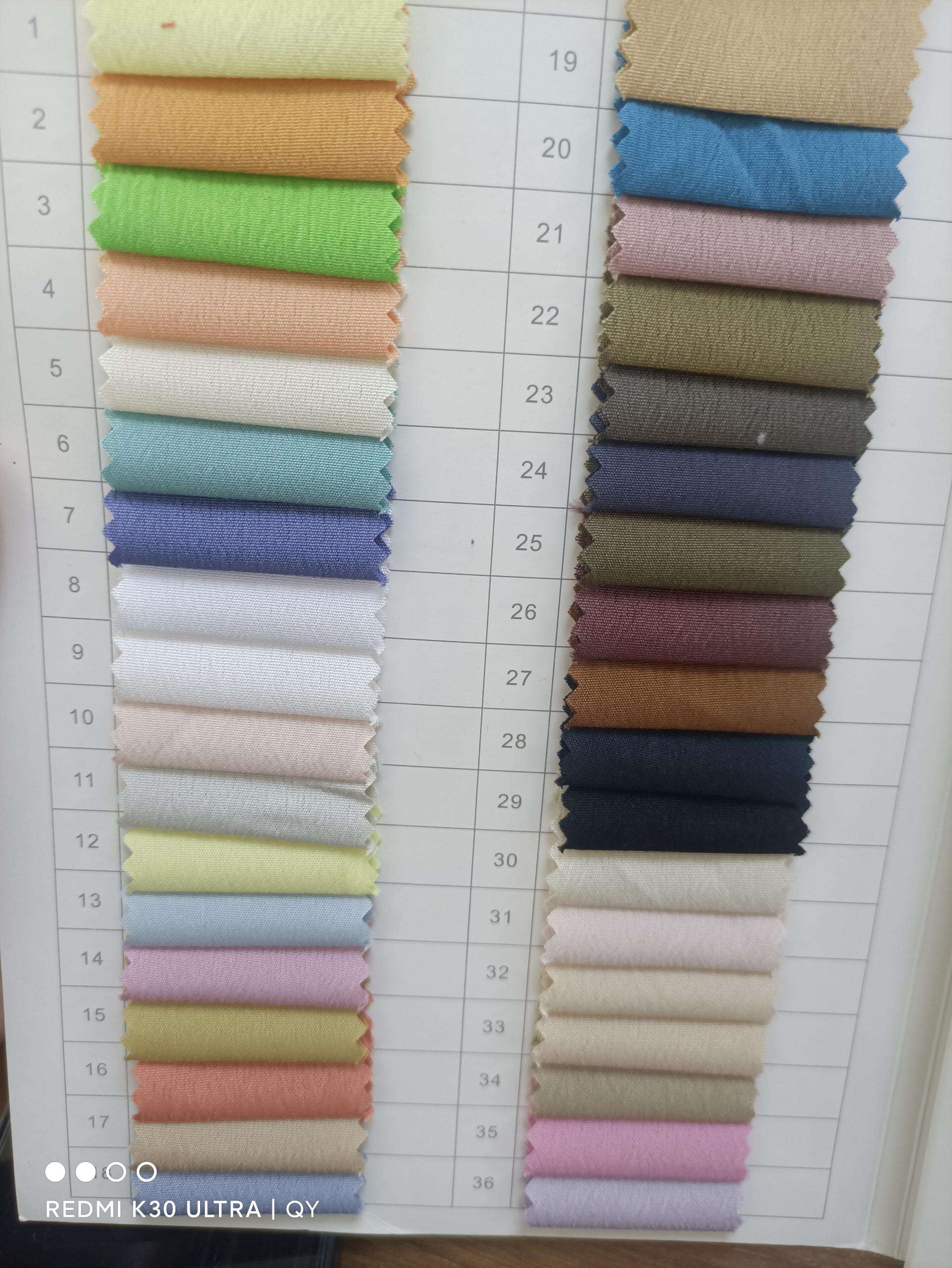 Hot selling spandex washed crepe dyed fabric for garment RS-250707-5