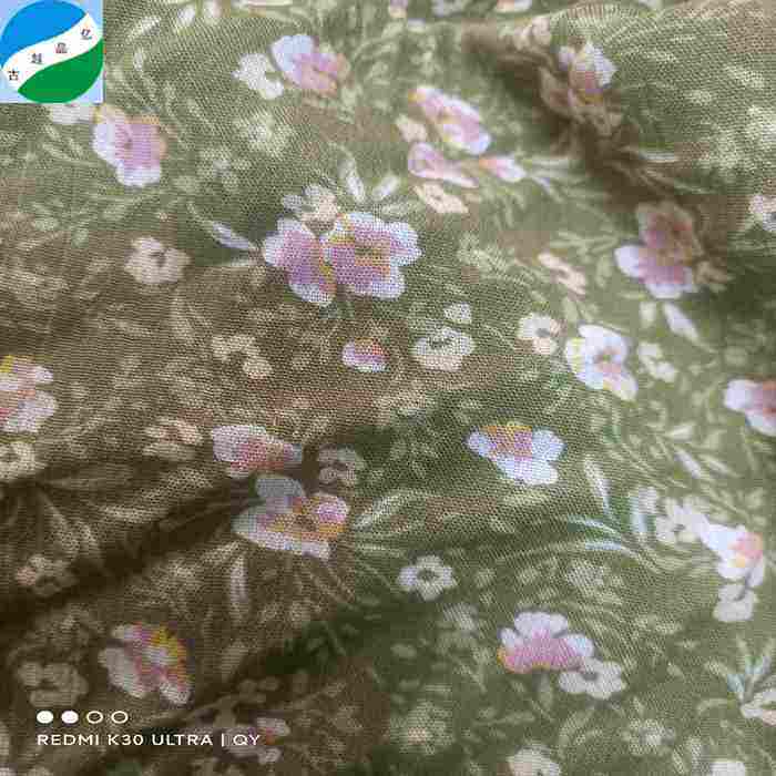 Popular product 100%rayon crepe print fabric for garment R-250704-4