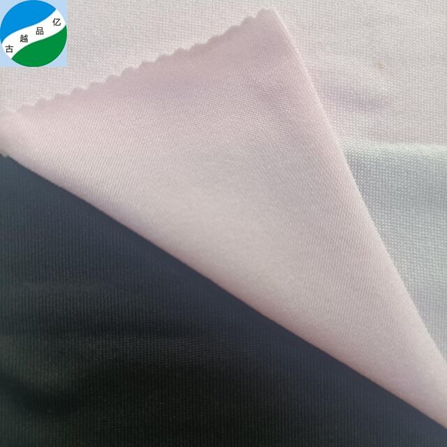 Popular 95 polyester 5 spandex dty brushed fabric plain dyed for garment RS-250724-6