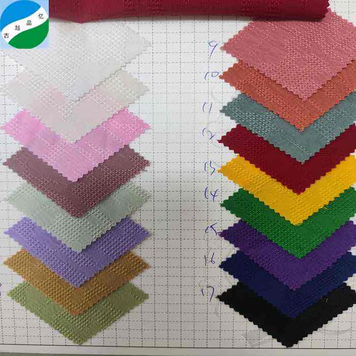Good quality wholesale 100%polyester bubble jacquard fabric RS-250808-6