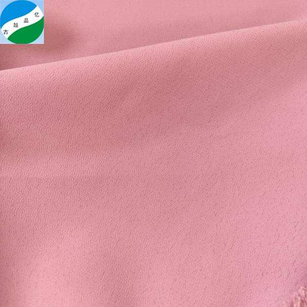 高品質のシフォンコシボ染色生地 女性用衣料用 R-250820-2