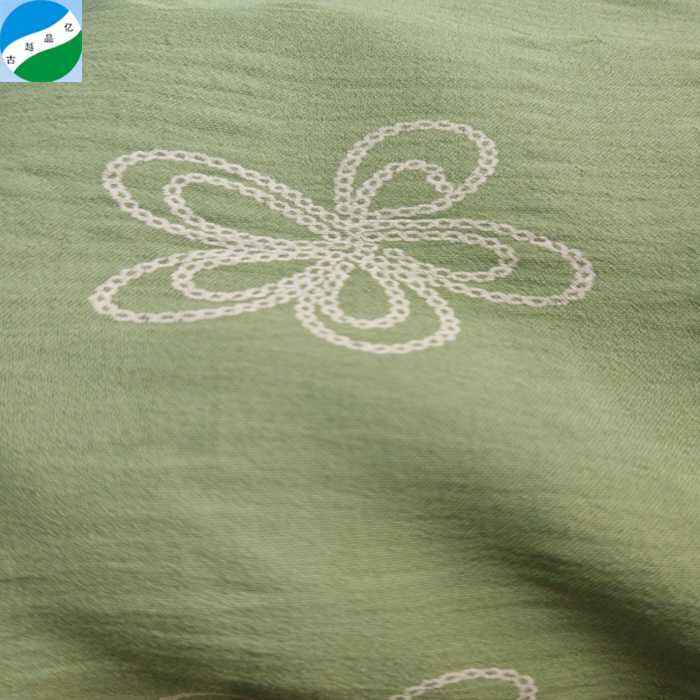 Fashion style dress material cey crepe foam printing fabric R-250630-3