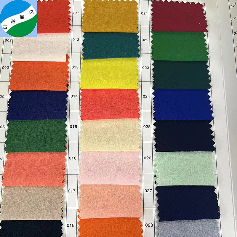 China textile ready made 75D 4 ways stretch plain dyed fabric R-241104-194