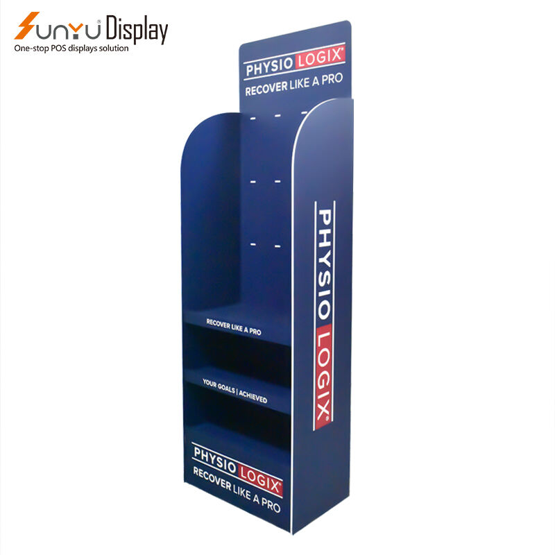 Supermarket Floor PVC Foam Board Display Rack