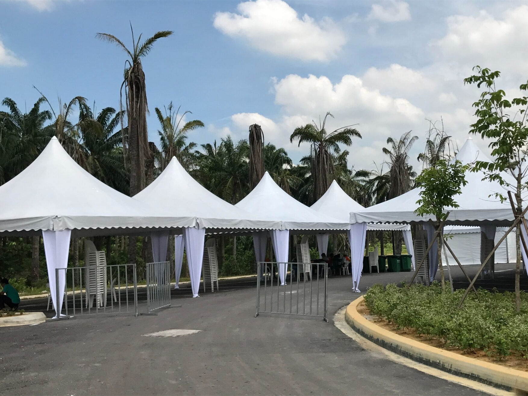 Pagoda Tent for Outdoor Event Wedding Party Exhibition Aluminium Frame Tent