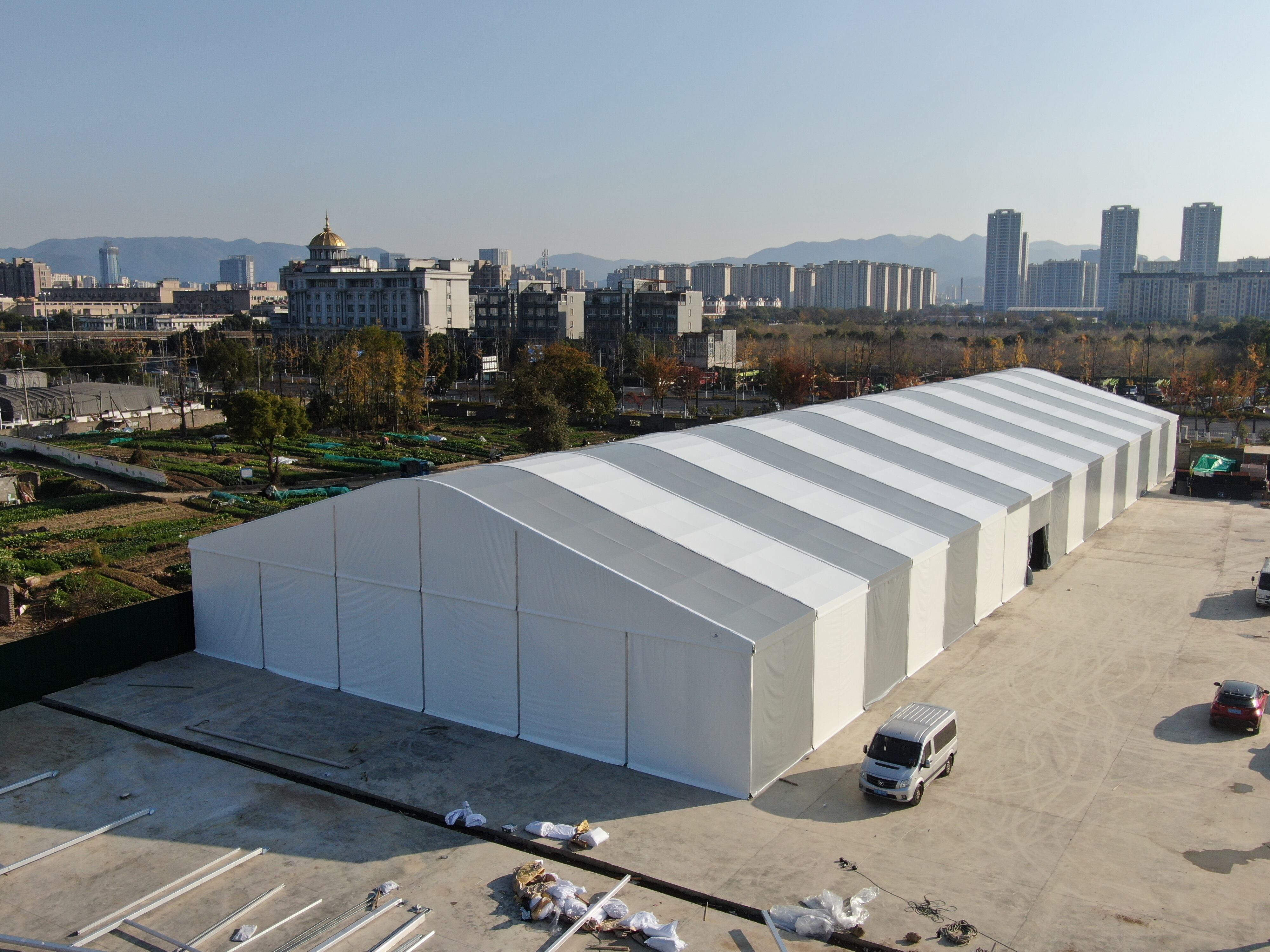 Tent industry development: aluminum alloy tents as the future of temporary buildings