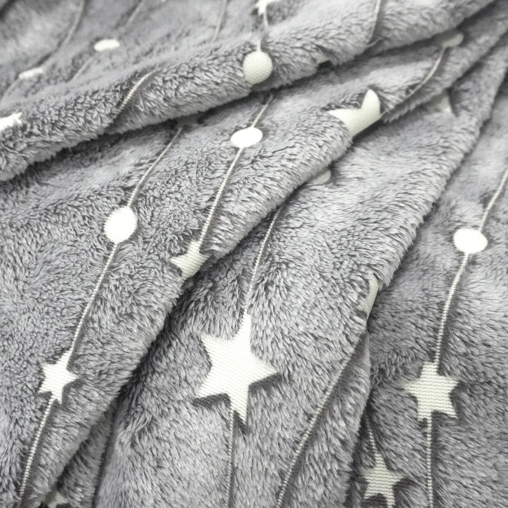 Star Glow In The Dark Flannel Blanket manufacture