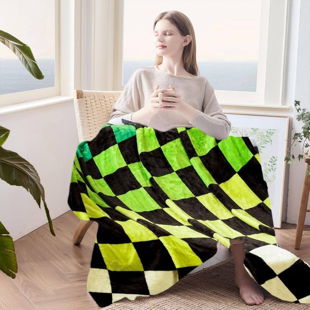 print flannel blanket