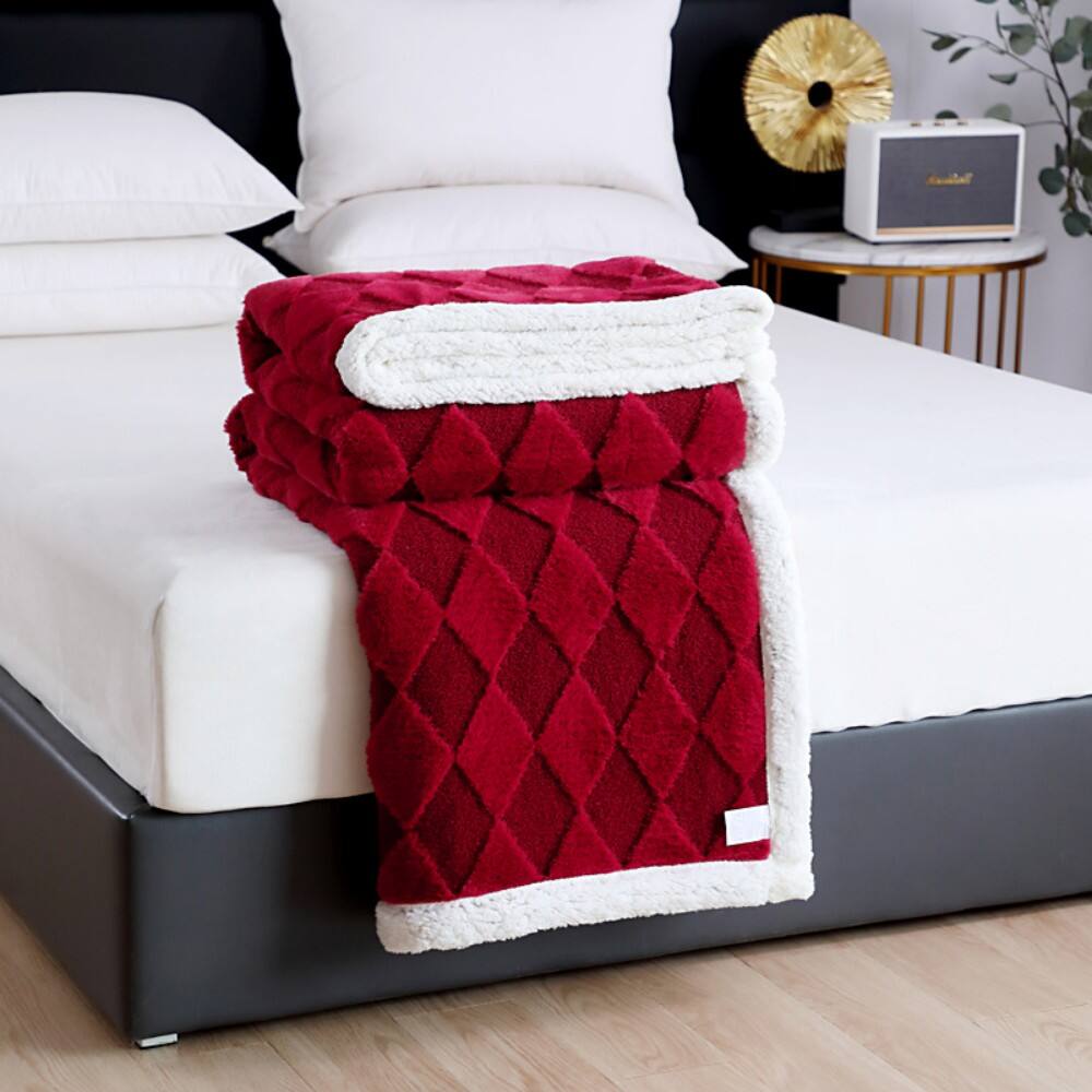 sherpa fleece blanket
