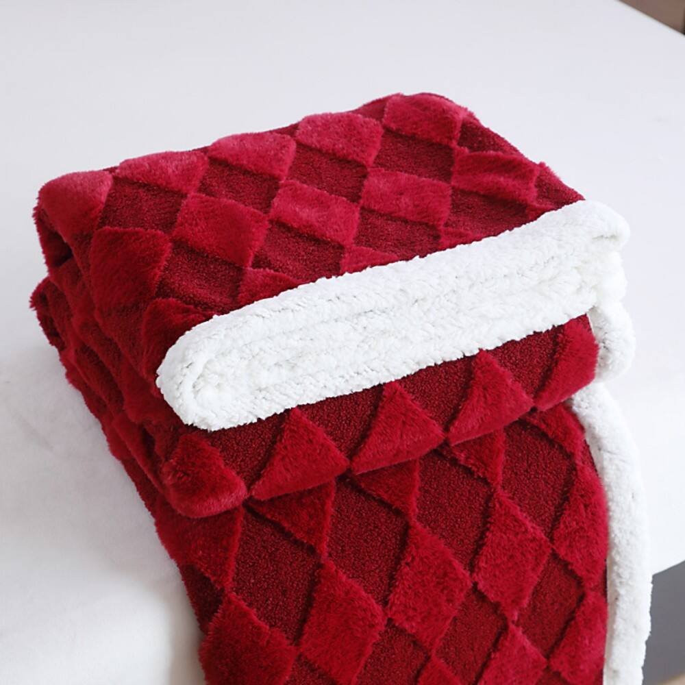 sherpa fleece blanket