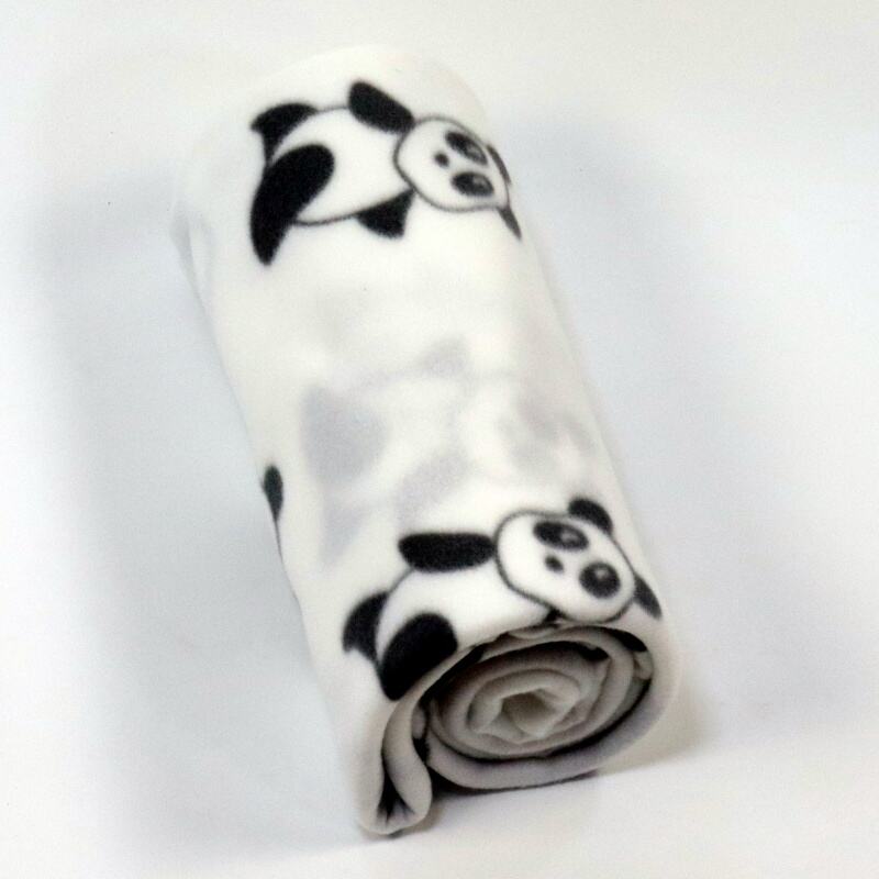 Panda Printing Polar Fleece Blanket factory