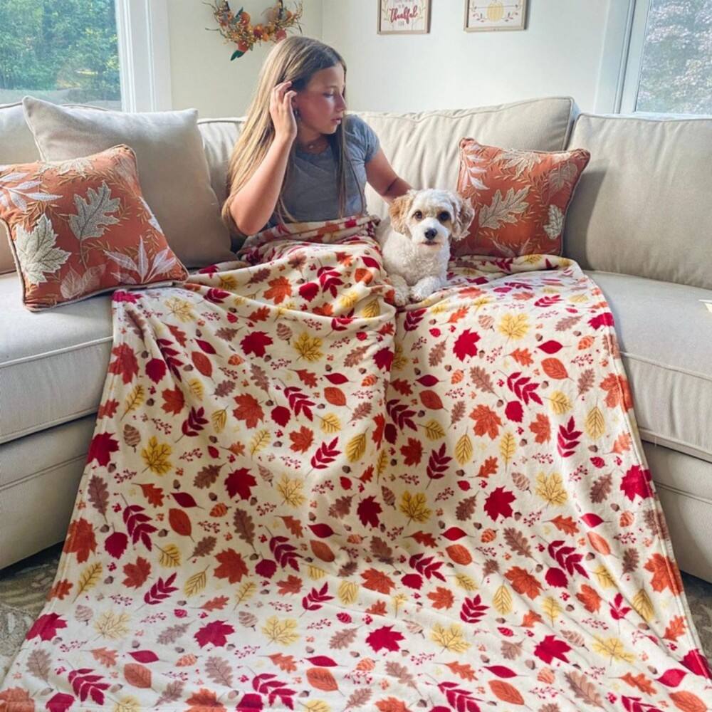 print flannel blanket