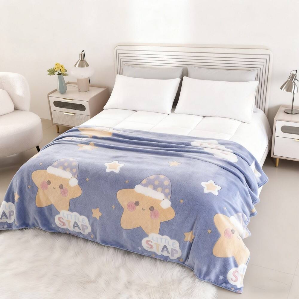 print flannel blanket