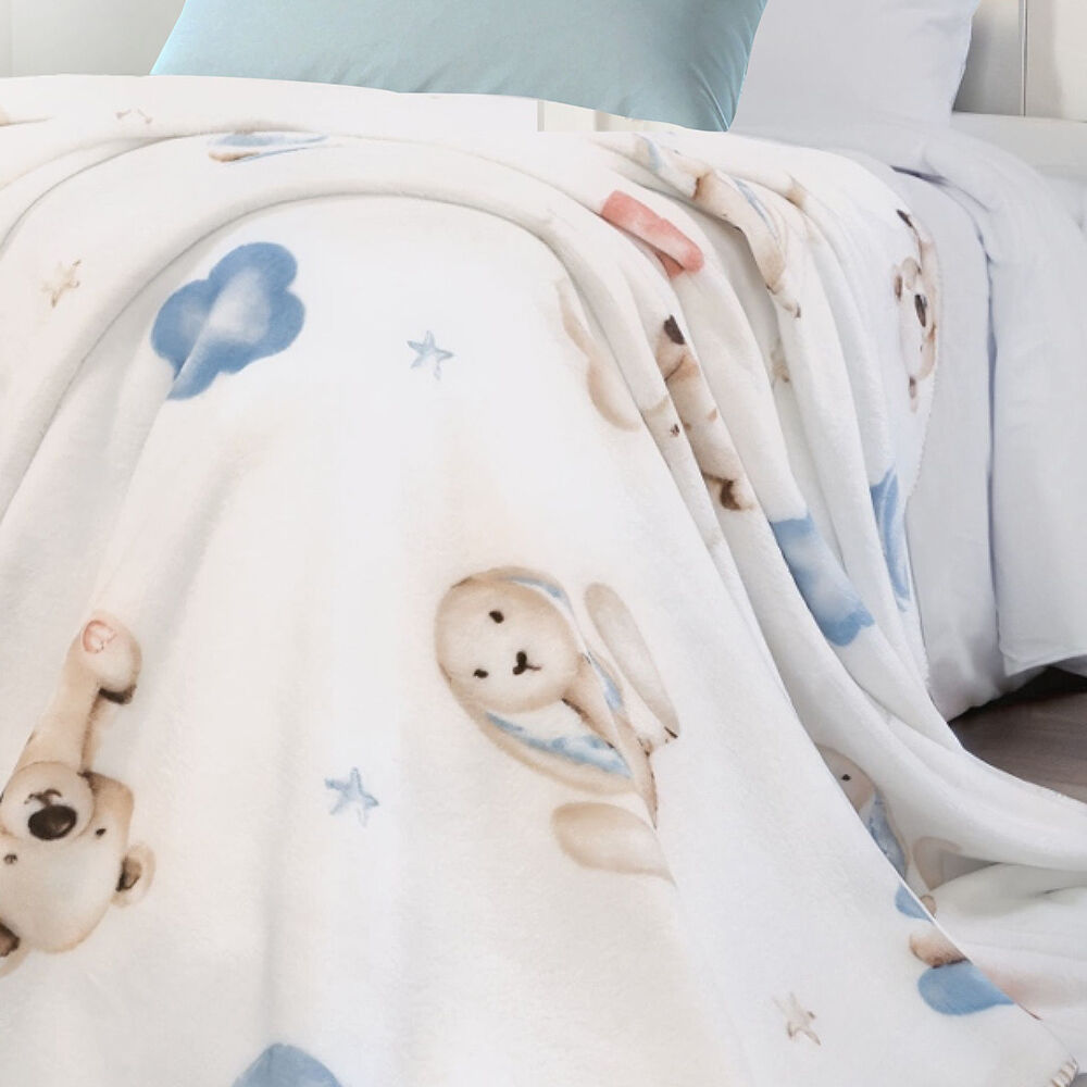print flannel blanket