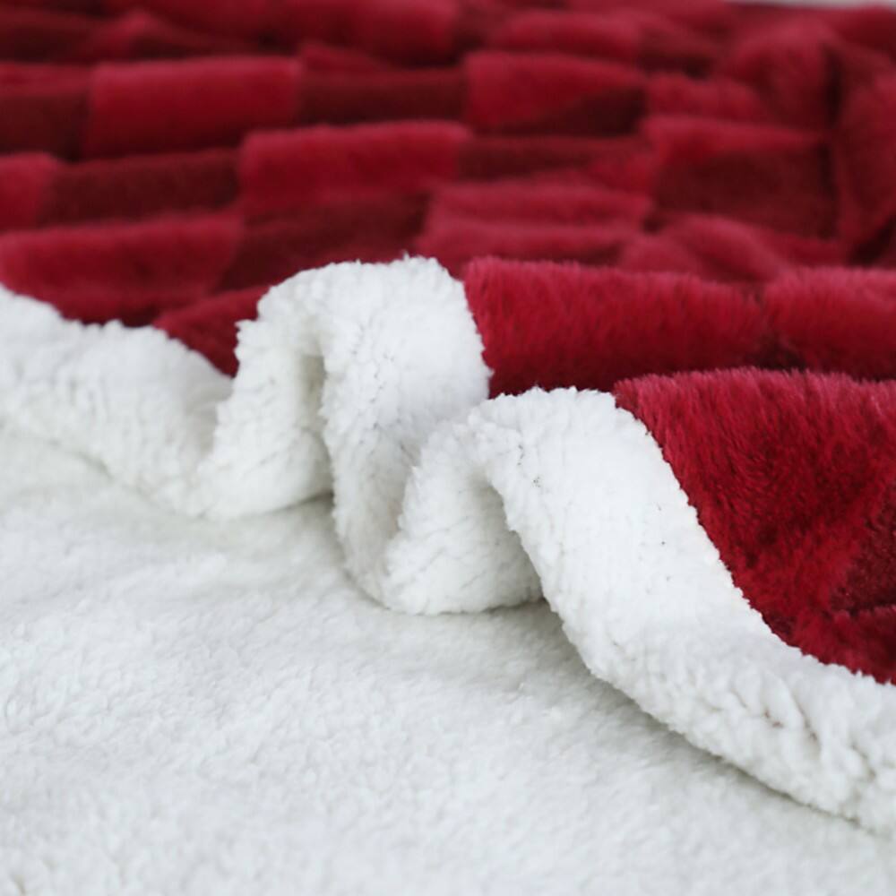 sherpa fleece blanket