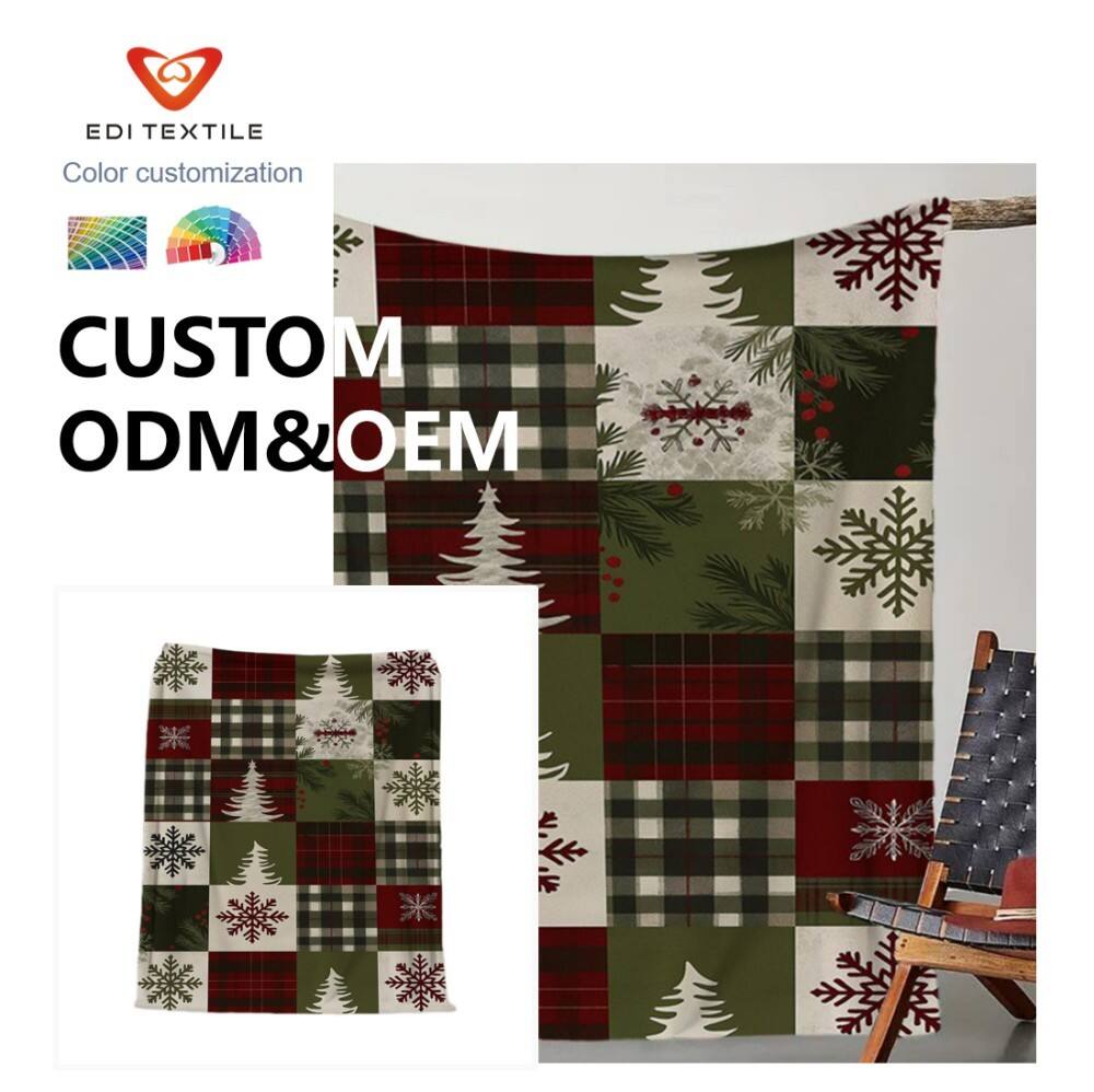 print flannel blanket