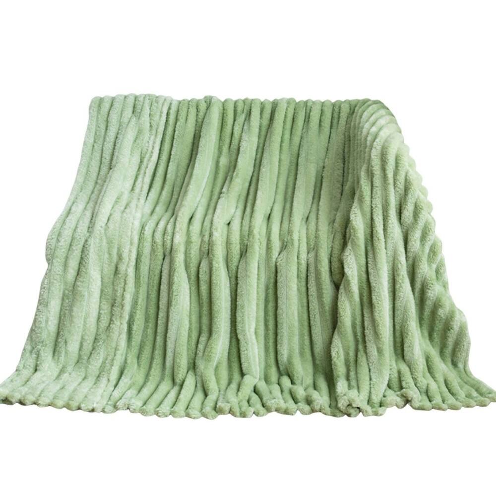 strip flannel blanket