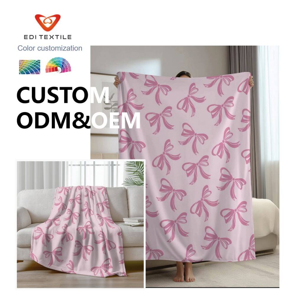 print flannel blanket