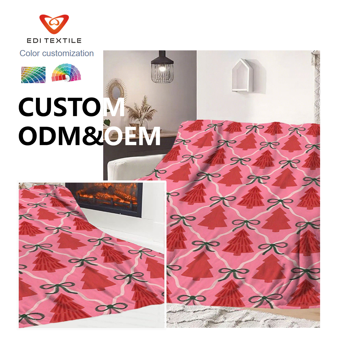 print flannel blanket