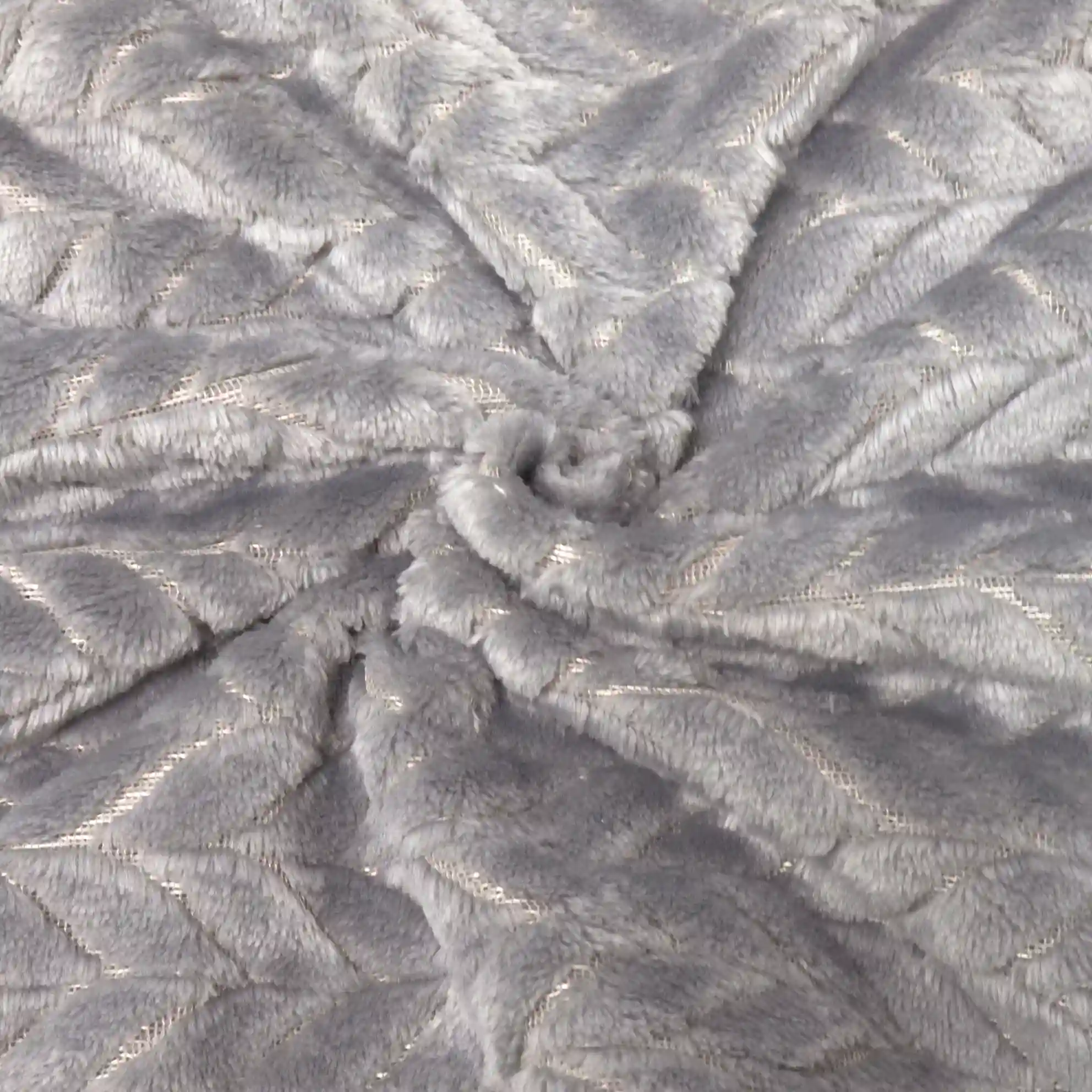 Wheat Ear Jacquard Flannel Fleece Fabric details