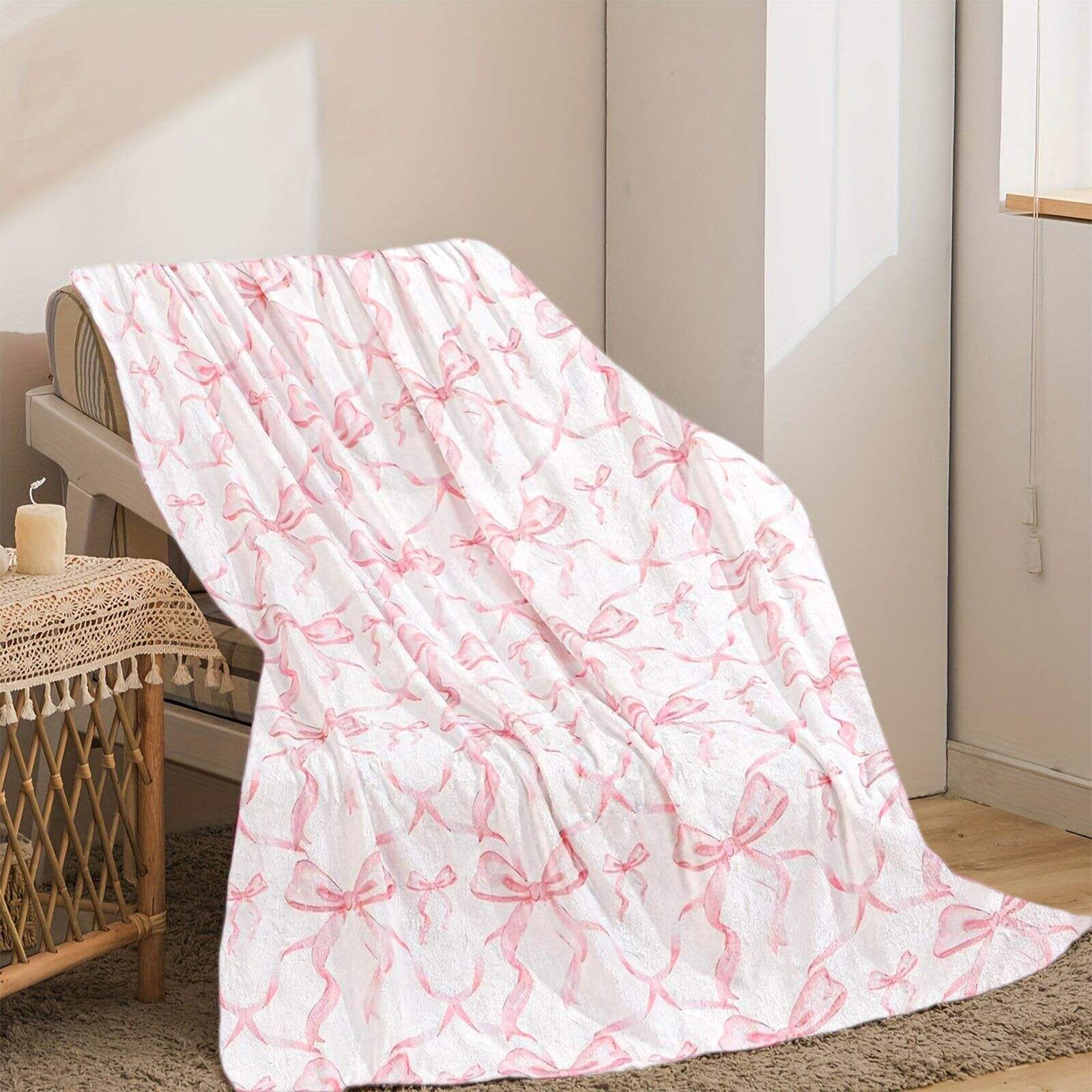 print flannel blanket