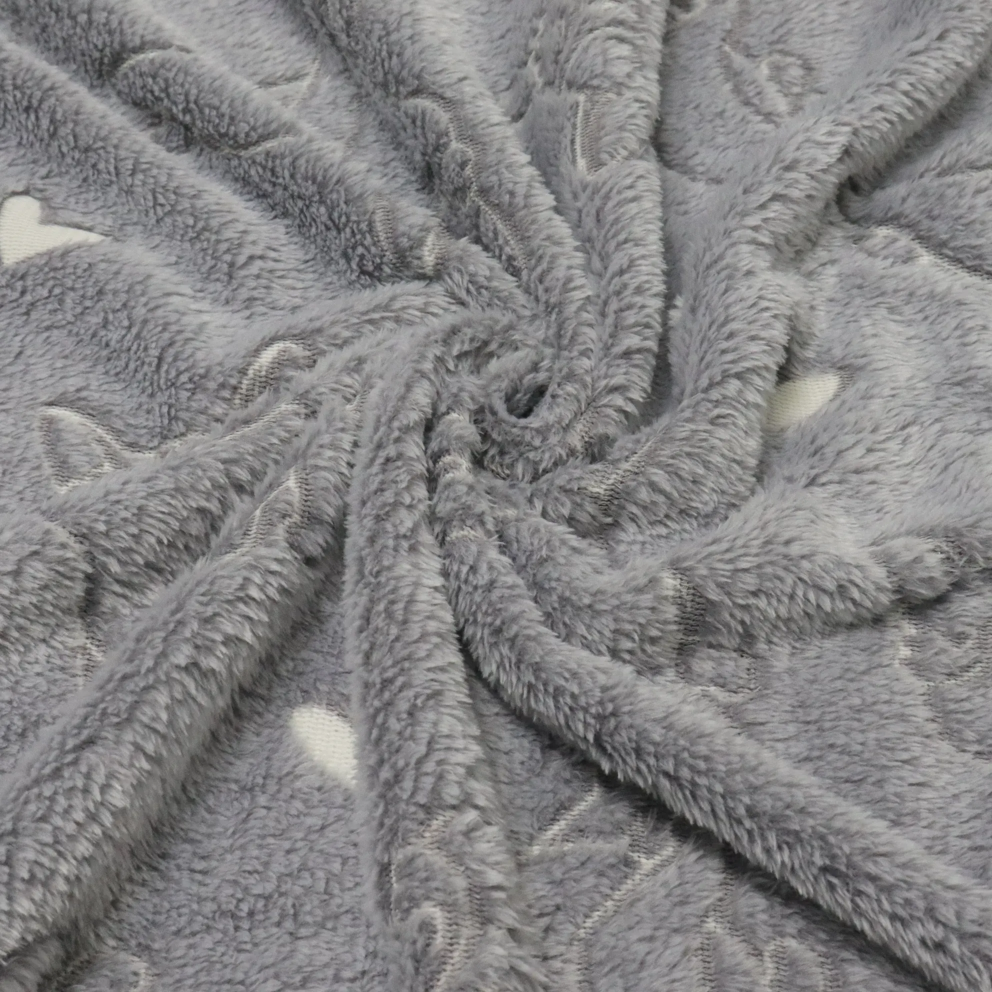 Lovely Corgi Printing Flannel Fabric factory