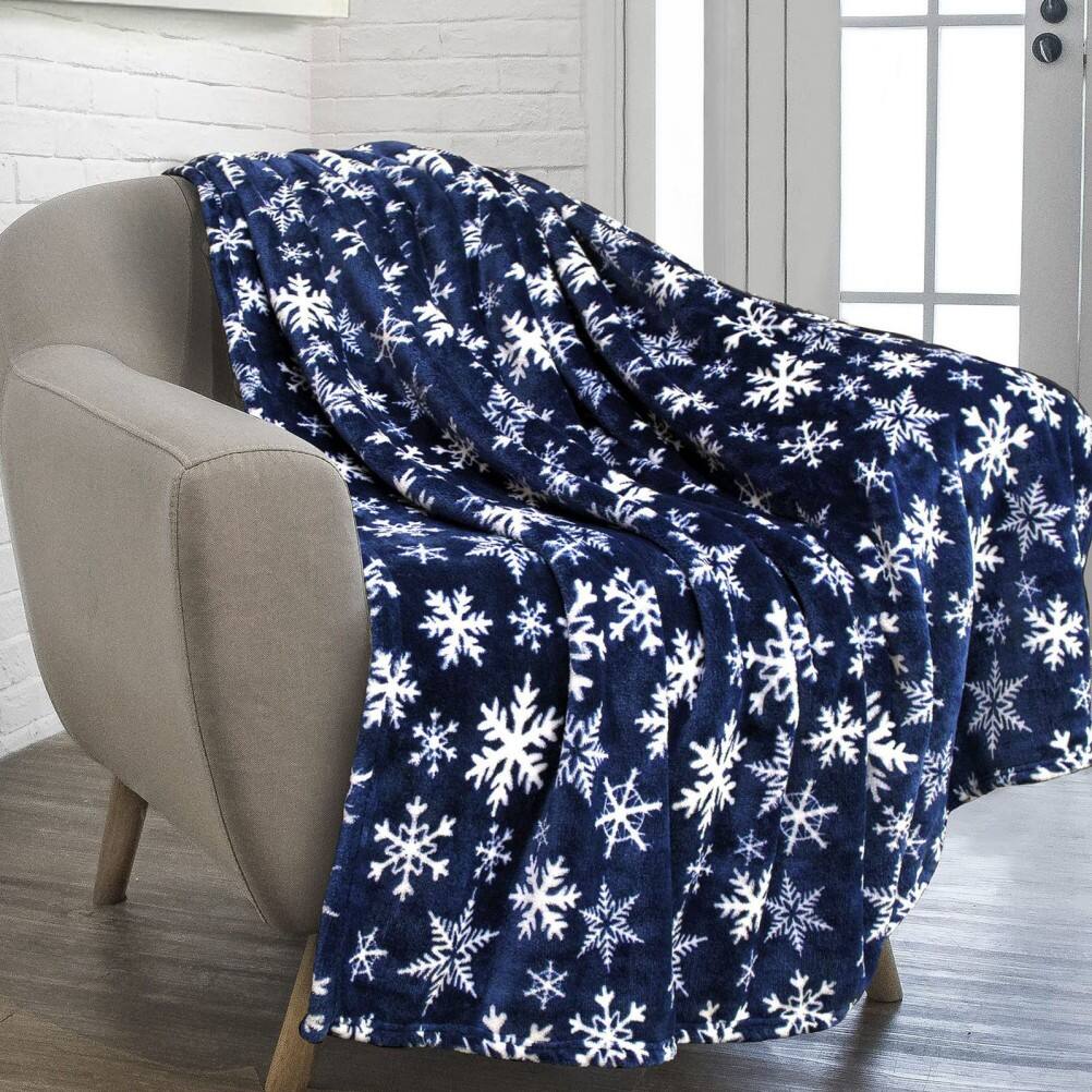 print flannel blanket