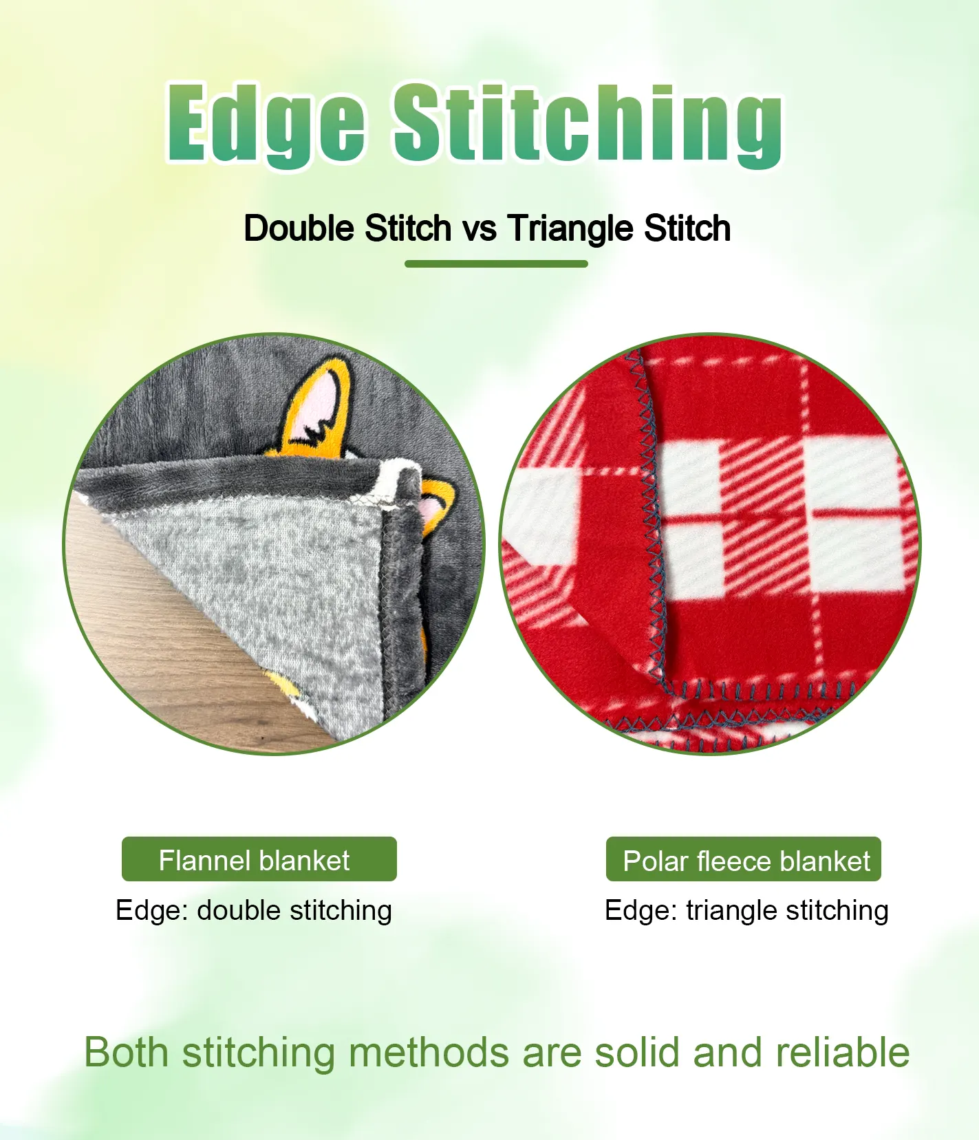 flannel blanket and polar fleece blanket.webp