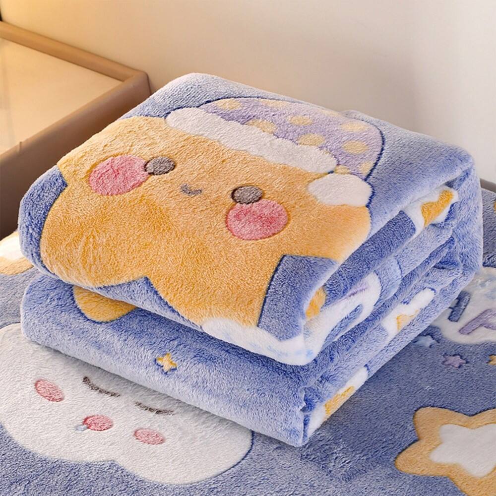 print flannel blanket