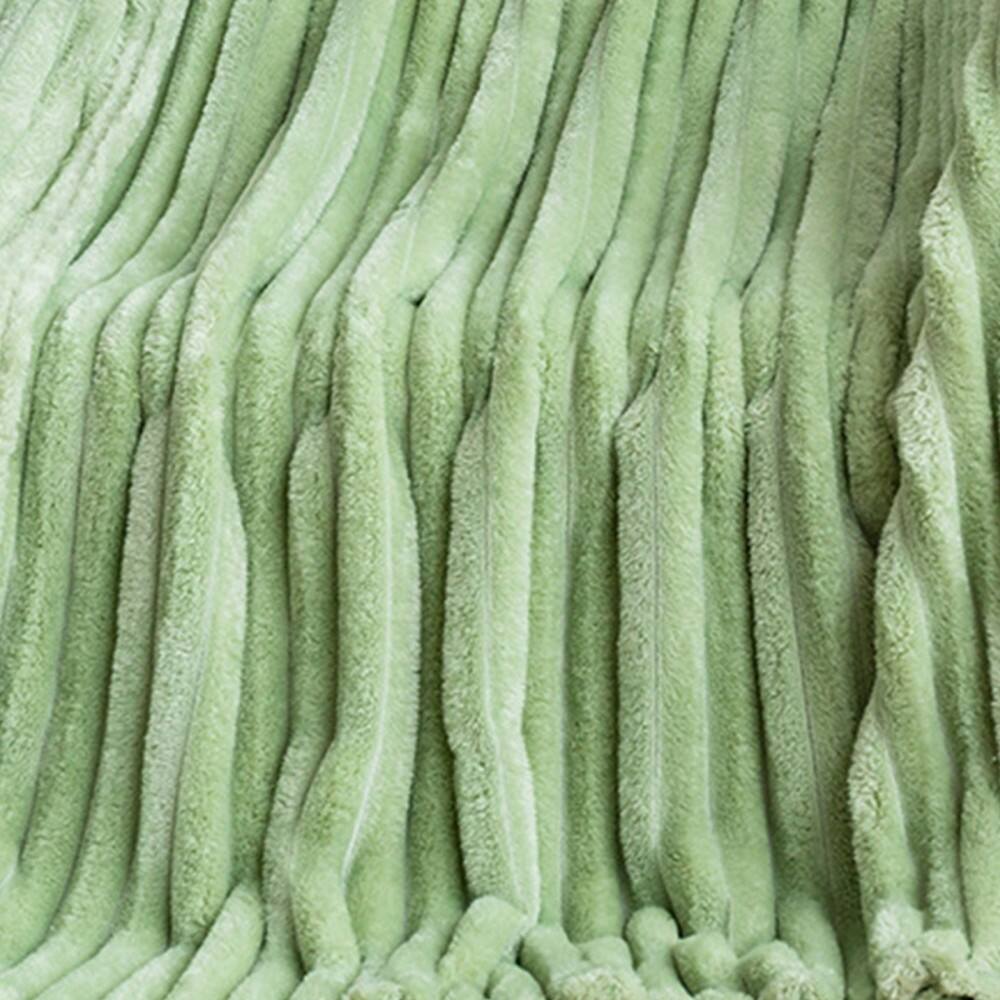 strip flannel blanket