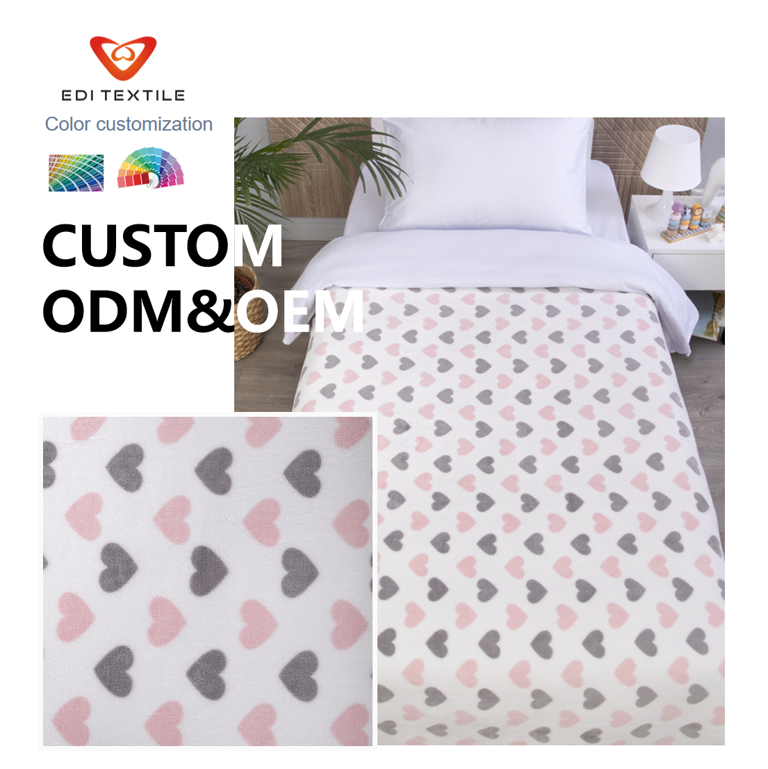 print flannel blanket