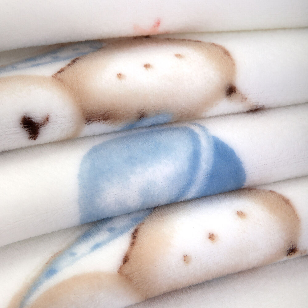 print flannel blanket