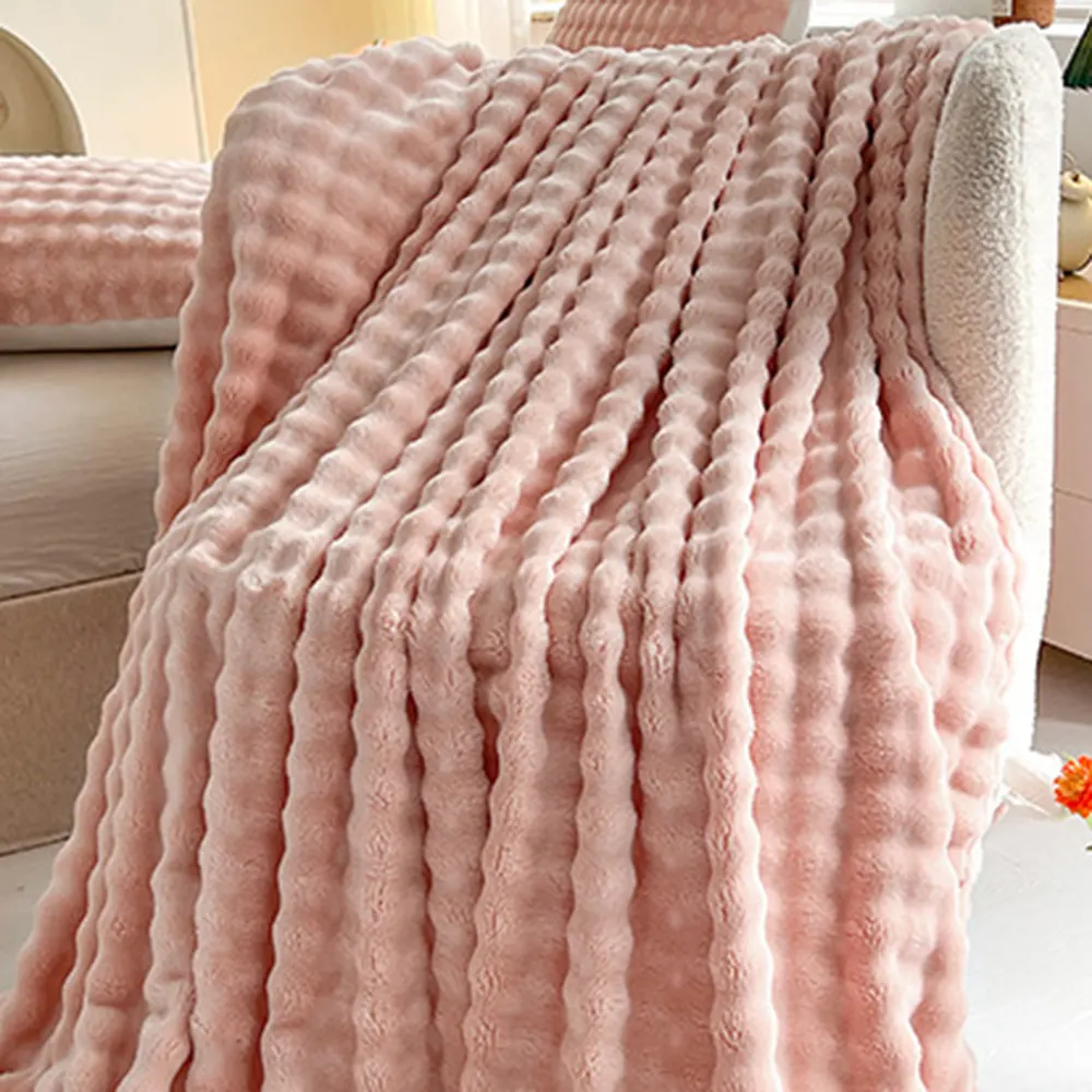 bubble flannel blanket