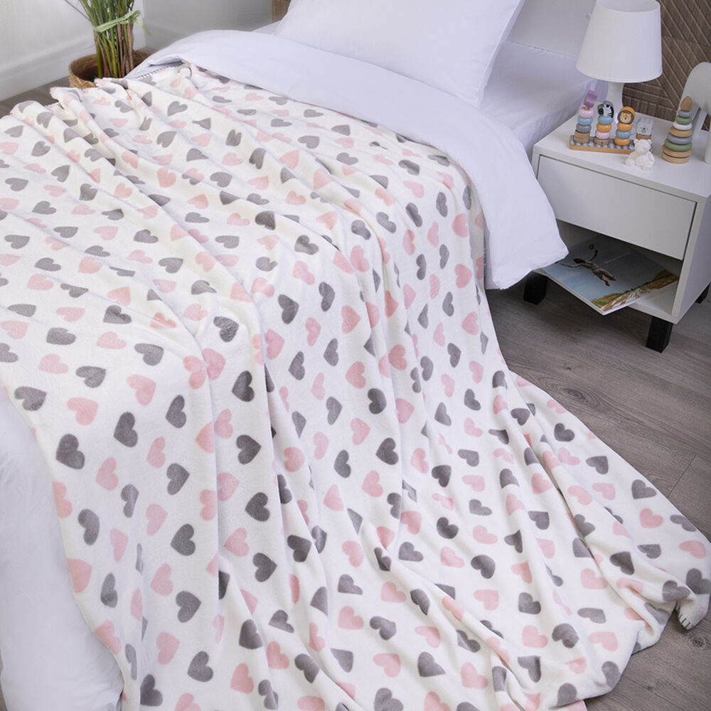 print flannel blanket