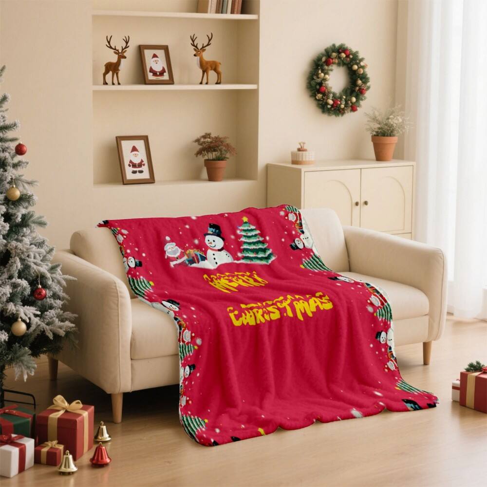 print flannel blanket