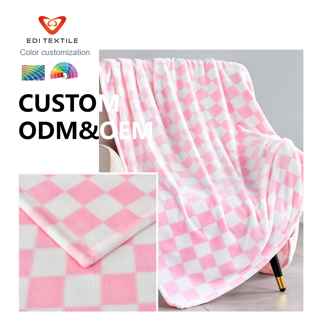 printing flannel blanket