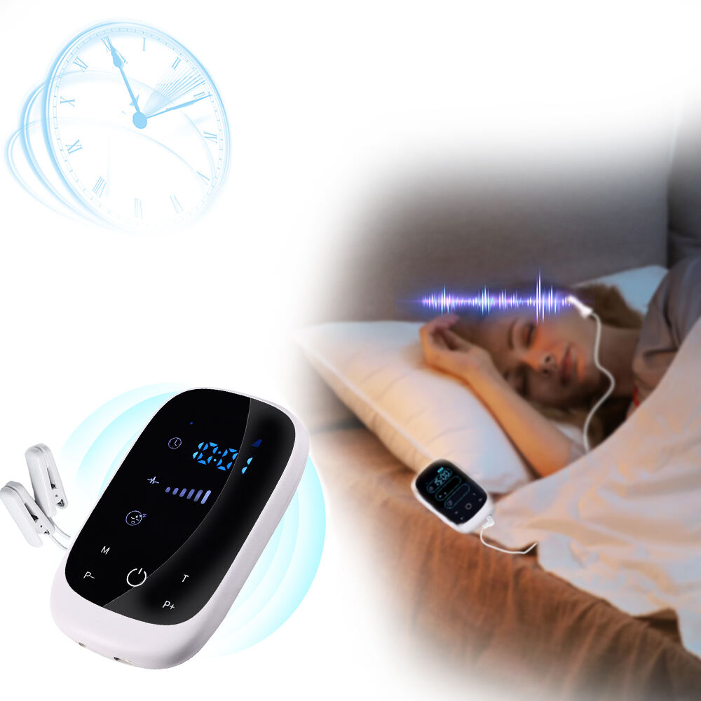 CES-Therapiegerät zur Unterstützung bei Schlaflosigkeit und Stress mit Elektrodenstimulation